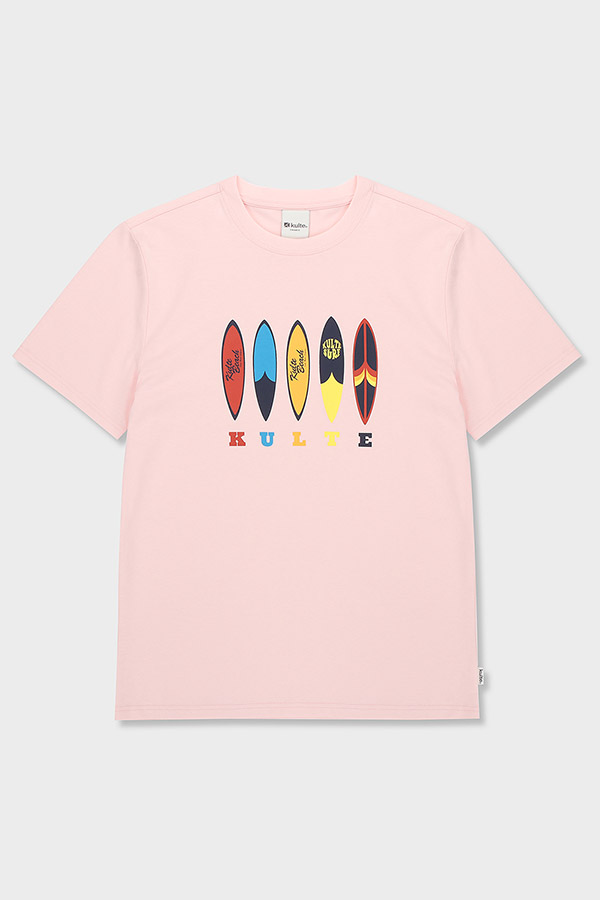 111 서퍼 티셔츠 핑크