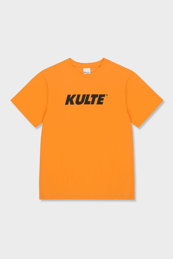 102 다이나믹 로고 티셔츠 오렌지