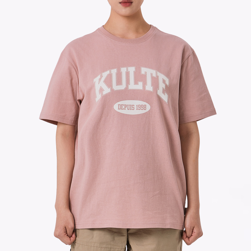 122 쿨트 컬러지 티셔츠 핑크