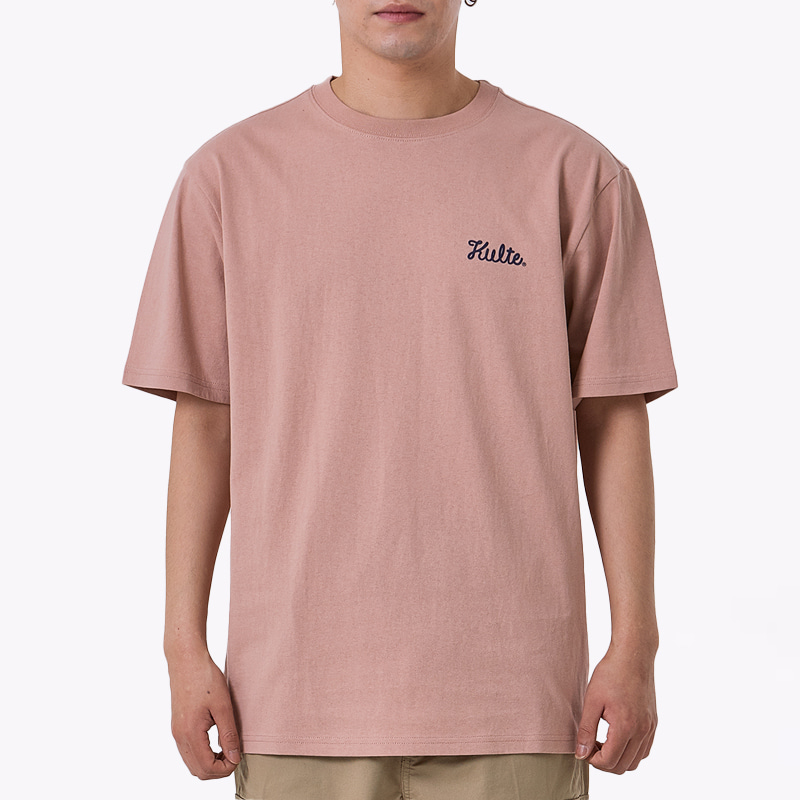126 마운틴 서클 티셔츠 핑크