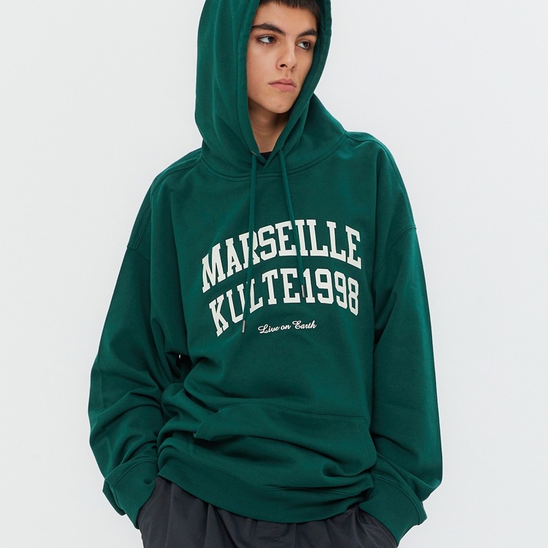 DOUBLE ARCH HOODY GREEN